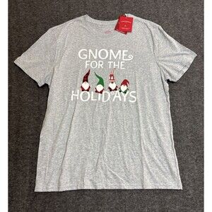 Wondershop Target Men's Sleepwear Gnome Graphic Gray Extra Large